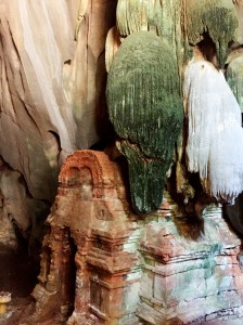 Shrine in cave of Sasear