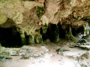 Cave on the walkway to Phra Nang