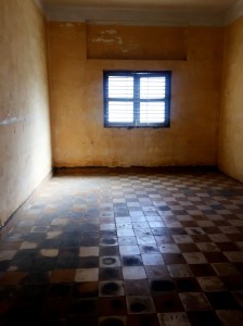 Holding cell at S-21 Prison