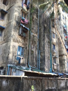 Apartment building in Yangon