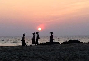 Sunset on Ngapali Beach