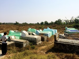 Cemetery - Bamboo Village, Dala Burma