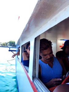 Local boat to island