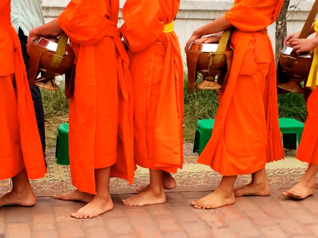 Monk feet