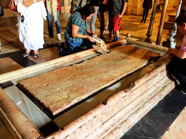 Stone of annointment