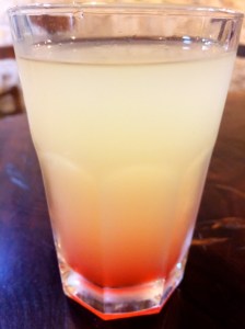Lemonade w/ pomagrant