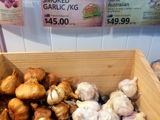 Garlic prices