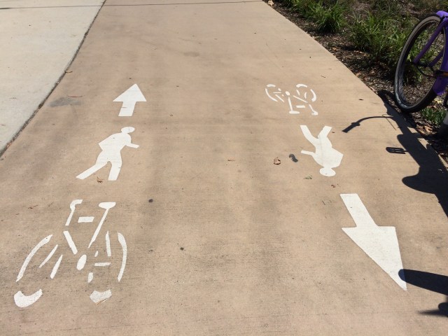 Opposite direction from America