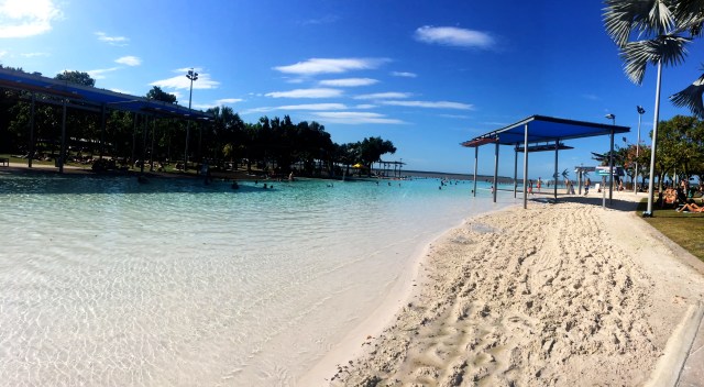 Public pool in Cairns