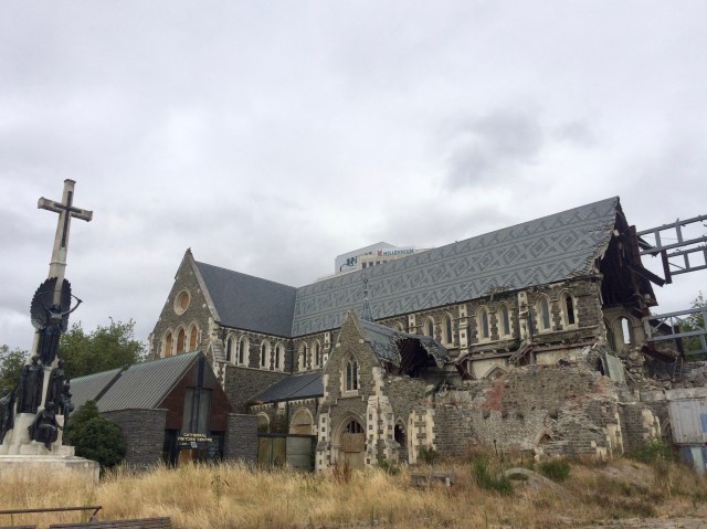 Cathedral in Christchurch, New Zealand